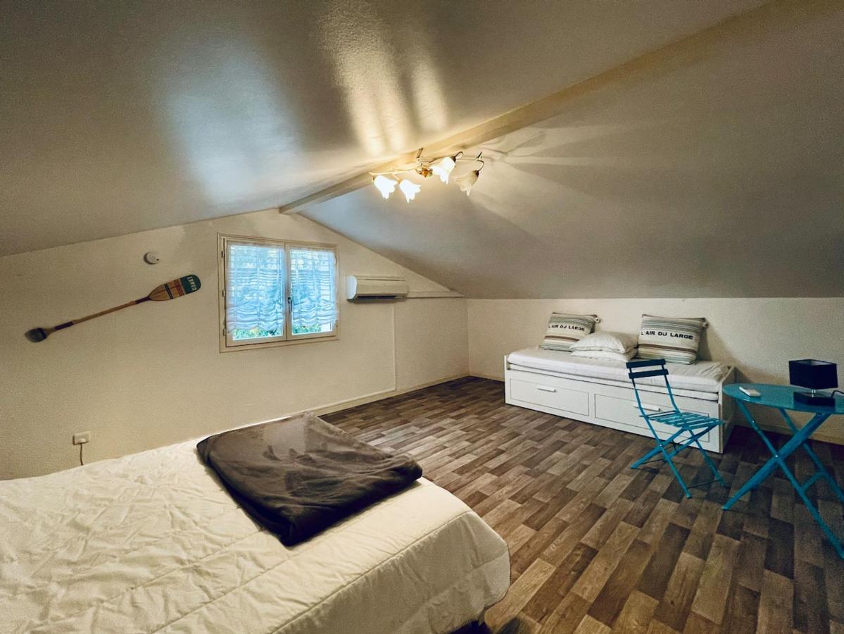 Villa Avec Piscine Andernos Les Bains Bagian luar foto